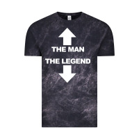Cloud Black the man the legend funny adult humor Vintage Tee - artisFamous