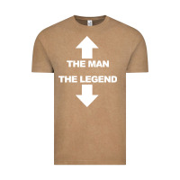 Vintage Coffee the man the legend funny adult humor Vintage Tee - artisFamous
