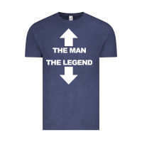 Vintage Denim the man the legend funny adult humor Vintage Tee - artisFamous