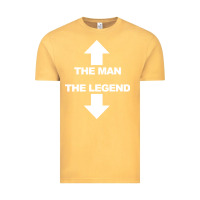 Vintage Mustard the man the legend funny adult humor Vintage Tee - artisFamous