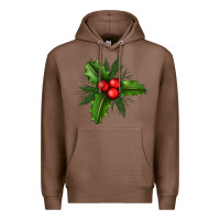 Chestnut Mistletoe Premium Hoodie - BundleAndBundleShop