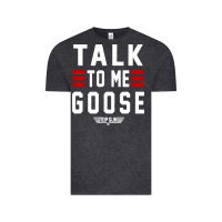 Vintage Black top gun talk to me goose distressed Vintage Tee - artisFamous