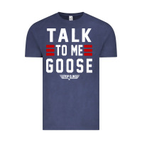 Vintage Denim top gun talk to me goose distressed Vintage Tee - artisFamous