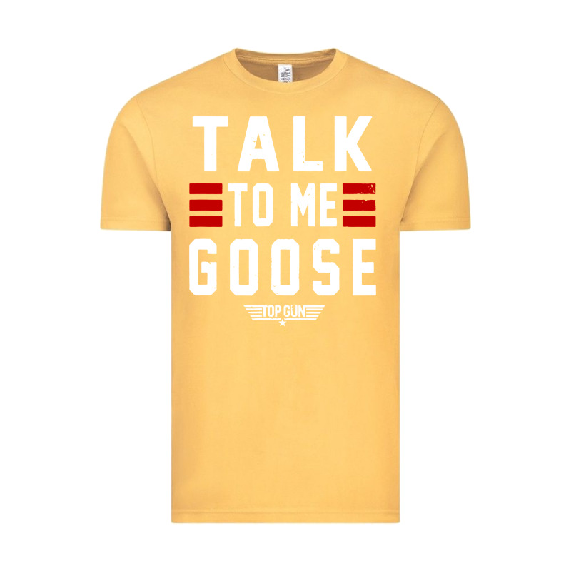Top Gun Talk To Me Goose Distressed Vintage Tee by artisFamous | Teevron