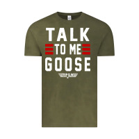 Vintage Olive top gun talk to me goose distressed Vintage Tee - artisFamous