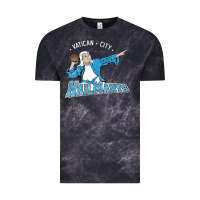 Cloud Black vatican city hailmarys Vintage Tee - artisFamous