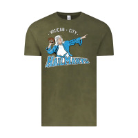 Vintage Olive vatican city hailmarys Vintage Tee - artisFamous