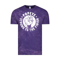 Cloud Purple strong to the finish Vintage Tee - artisFamous