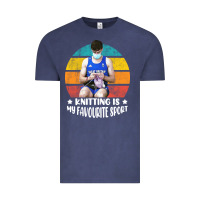 Vintage Denim tom daley knitting is my favourite sport  3 Vintage Tee - artisFamous