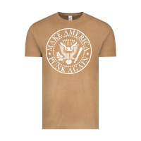 Vintage Camel funny make america punk again vintage rock seal Vintage Tee - artisFamous