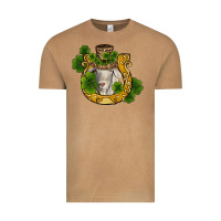 Vintage Camel st patricks day goat horseshoe shamrock Vintage Tee - RanaPortraitStore