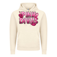 Vintage Artic Pink Divas Breast Cancer Vintage Hoodie - NancyCooperArtShop
