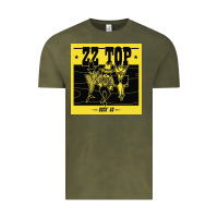 Vintage Olive zz top  goin  50 Vintage Tee - artisFamous