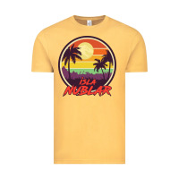 Vintage Mustard isla nublar holiday Vintage Tee - artisFamous