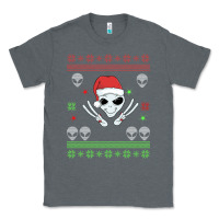 Charcoal Heather alien ugly christmas Classic Tee - Bettercallsaul