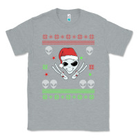 Heather Grey alien ugly christmas Classic Tee - Bettercallsaul