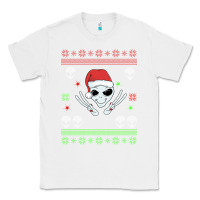White alien ugly christmas Classic Tee - Bettercallsaul