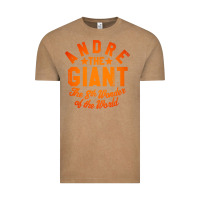Vintage Coffee andre the giant 8th wonder of the world Vintage Tee - artisFamous