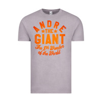 Vintage Zinc andre the giant 8th wonder of the world Vintage Tee - artisFamous