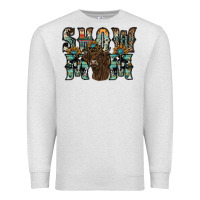 Show Mom Highland Cow Premium Sweatshirt | Teevron