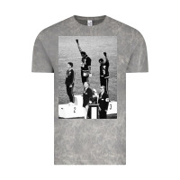 Cloud Rock black power black fist 1968 olympics Vintage Tee - artisFamous