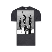 Vintage Black black power black fist 1968 olympics Vintage Tee - artisFamous