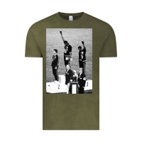 Black Power Black Fist 1968 Olympics Vintage Tee | Teevron