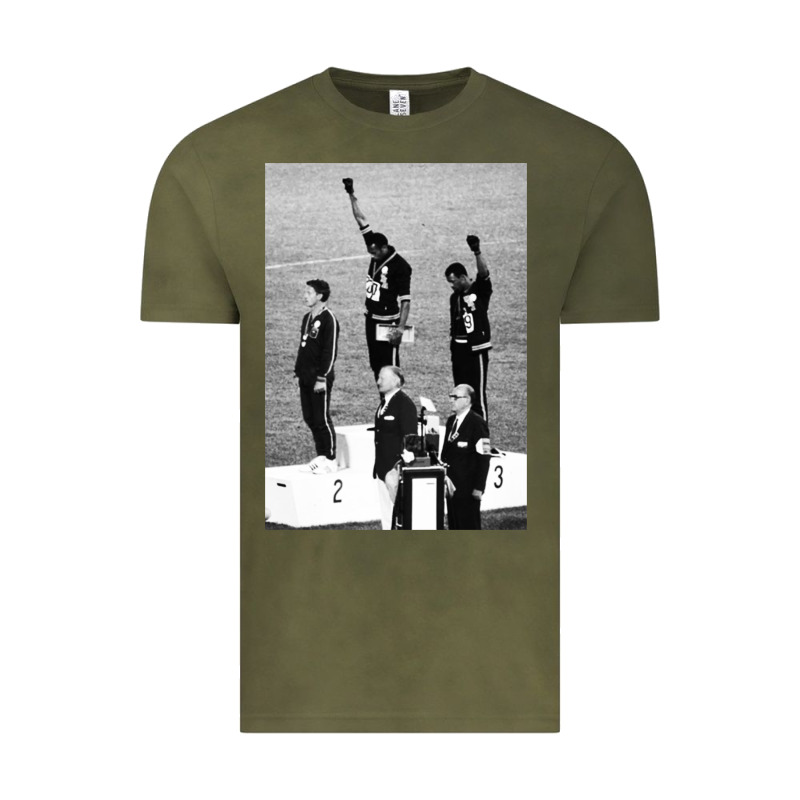 Black Power Black Fist 1968 Olympics Vintage Tee by artisFamous | Teevron