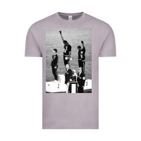 Vintage Zinc black power black fist 1968 olympics Vintage Tee - artisFamous