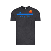 Vintage Black amity island 1975 Vintage Tee - artisFamous