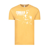 Vintage Mustard conan the barbarian vintage Vintage Tee - artisFamous