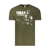 Vintage Olive conan the barbarian vintage Vintage Tee - artisFamous
