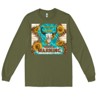 Army Green should have come with a warning Long Sleeve Tee - TumblerDesignByShophia