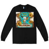 Black should have come with a warning Long Sleeve Tee - TumblerDesignByShophia