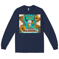 Navy should have come with a warning Long Sleeve Tee - TumblerDesignByShophia