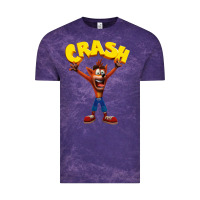 Cloud Purple crash bandicoot Vintage Tee - artisFamous