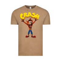 Vintage Coffee crash bandicoot Vintage Tee - artisFamous