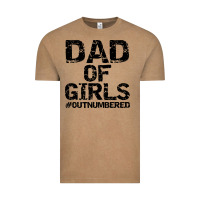 Vintage Coffee dad of girls Vintage Tee - artisFamous