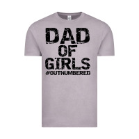 Vintage Zinc dad of girls Vintage Tee - artisFamous