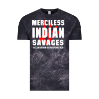 Cloud Black merciless indian savages Vintage Tee - artisFamous
