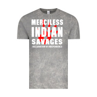Cloud Rock merciless indian savages Vintage Tee - artisFamous