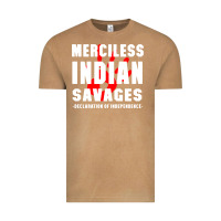 Vintage Camel merciless indian savages Vintage Tee - artisFamous