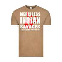 Vintage Coffee merciless indian savages Vintage Tee - artisFamous