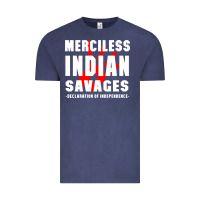 Vintage Denim merciless indian savages Vintage Tee - artisFamous