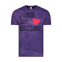 Cloud Purple i love my brother, brothers day , brother sister  love Vintage Tee - artisFamous