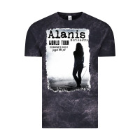 Cloud Black alanis morissette, world tour Vintage Tee - artisFamous