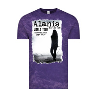 Cloud Purple alanis morissette, world tour Vintage Tee - artisFamous
