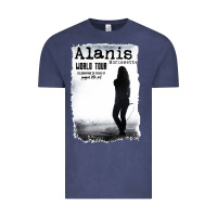 Vintage Denim alanis morissette, world tour Vintage Tee - artisFamous