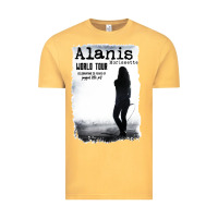 Vintage Mustard alanis morissette, world tour Vintage Tee - artisFamous