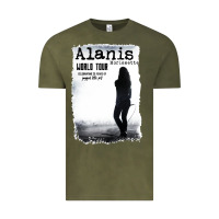 Vintage Olive alanis morissette, world tour Vintage Tee - artisFamous